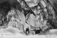carte postale ancienne de Tilff L'Entrée de la Grotte