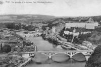 postkaart van Hoei Vue générale et le pont Hesbaye-Condroz