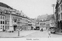 carte postale ancienne de Malmedy Grand'Place