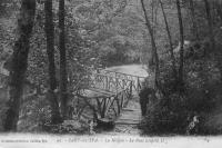 postkaart van Sart-lez-Spa La Hoëgne - Le Pont Léoplold II