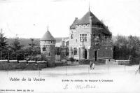 postkaart van Nessonvaux Vallée de la Vesdre - Entrée du château de Hauzeur à Colonheid
