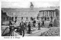 postkaart van La Gileppe Souvenir de la Gileppe