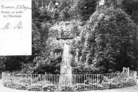 postkaart van Verviers Rocher au jardin de l'Harmonie