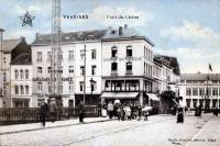 carte postale ancienne de Verviers Pont du Chêne