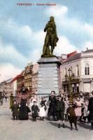 postkaart van Verviers Statue Chapuis