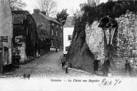 postkaart van Verviers Le Christ rue Regnier