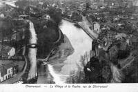 postkaart van Chèvremont Le village et la Vesdre, vus de Chèvremont