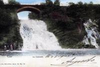 postkaart van Coo La Cascade