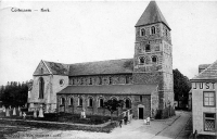 carte postale ancienne de Cortessem Eglise