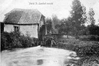 carte postale ancienne de Herck-St-Lambert Moulin