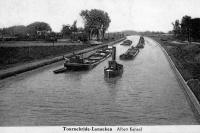 carte postale ancienne de Lanaken Tournebride - Lanaeken  Canal Albert