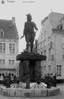 carte postale ancienne de Tongres Statue d'Ambiorix