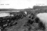 carte postale ancienne de Genk&nbsp;La Digue