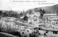 postkaart van Bouillon Vue de la ligne du Vicinal