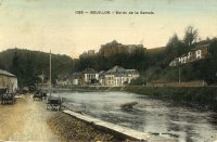 carte postale ancienne de Bouillon Bords de la Semois