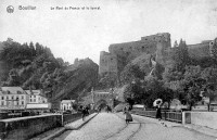 postkaart van Bouillon Le Pont de France et le tunnel