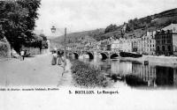 postkaart van Bouillon Le rempart