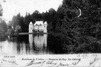 carte postale ancienne de Meix-devant-virton Domaine de Soy, le château