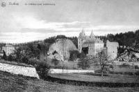 carte postale ancienne de Durbuy Le Château (vue postérieure)
