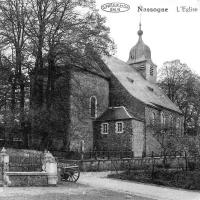 carte postale ancienne de Nassogne L'Eglise