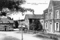 postkaart van Bomal La Maison Communale et le Presbytère
