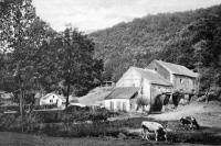 carte postale ancienne de Laroche Moulin de Royen