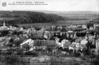 postkaart van Barvaux-sur-Ourthe Panorama vu de la carrière de pierre à chaux