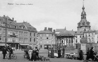 postkaart van Namen Place d'Armes et Beffroi