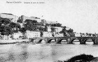 postkaart van Namen Citadelle et pont de Jambes