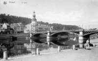postkaart van Dinant Le pont