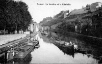 postkaart van Namen La Sambre et la citadelle