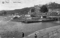 carte postale de Namur Sambre et Meuse