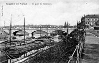 postkaart van Namen Le Pont de Salzinnes