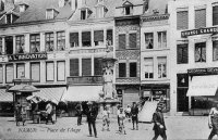 carte postale de Namur Place de l'Ange