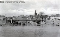 carte postale de Namur Le nouveau pont sur la Sambre