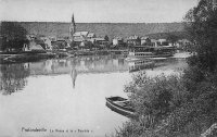 postkaart van Profondeville La Meuse et le 