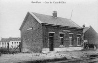 postkaart van Gembloux Gare de Chapelle-Dieu
