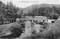 postkaart van Anseremme Pont sur la Lesse