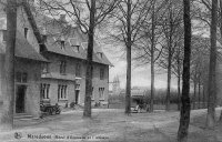 postkaart van Maredsous Hôtel d'Emmaüs et l'Abbaye