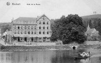 postkaart van Waulsort Hôtel de la Meuse