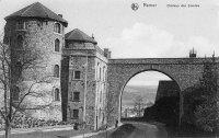 carte postale de Namur Château des Comtes