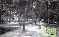 carte postale de Namur Le Parc Léopold