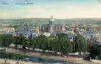 carte postale de Namur Panorama et Cathédrale