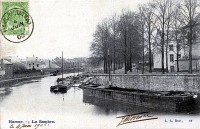 carte postale de Namur La Sambre