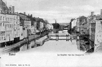 carte postale de Namur La sambre vue des Remparts