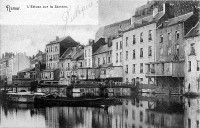 carte postale de Namur L'Ecluse et la Sambre