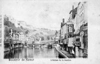 carte postale de Namur L'écluse de la Sambre