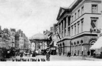 postkaart van Namen La Grand'place et l'hôtel de Ville