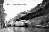 carte postale de Namur La Sambre au pied de la citadelle