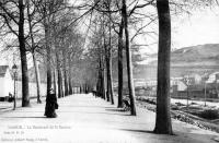 carte postale de Namur Le boulevard de la Sambre